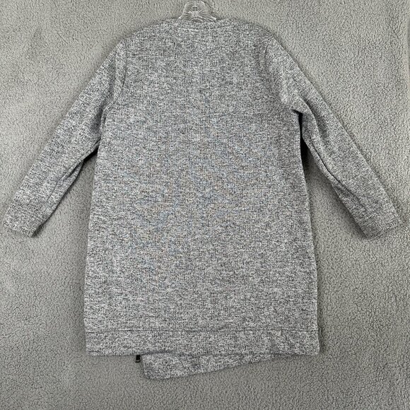 Maurices Sweater Dress XXL Gray Long Sleeve Knit Pullover Side Zip Boho Cozy - Picture 4 of 14